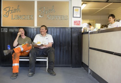 Photo Assignment ID: 30646 Slug: FISHNCHIPS Status: Assigned Publication: WSJ Europe Section: WKE - Off Duty