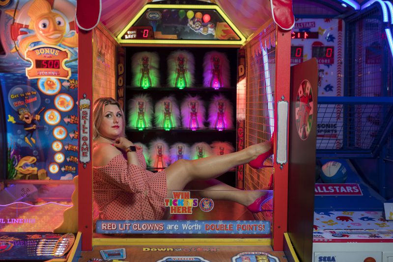 Vix Leyton - Comedian Portrait