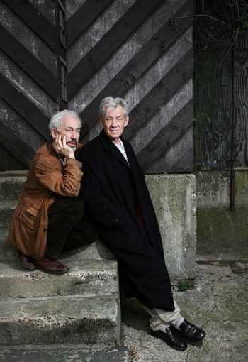 Sion Callow and Sir Ian McKellen - Commercial Photographer