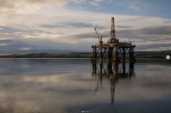 Oil Rig - Cromarty Firth